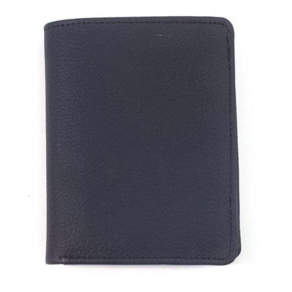 Men’s Globe Trotter Top Grain Buffalo Leather Trifold 3 ID Wallet - Picture 2 of 4